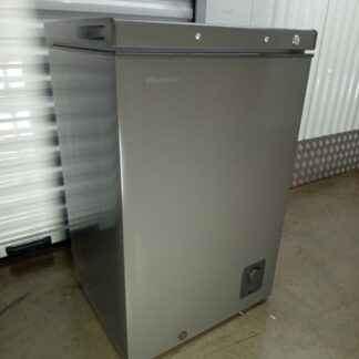 hisense 95l chest freezer silver