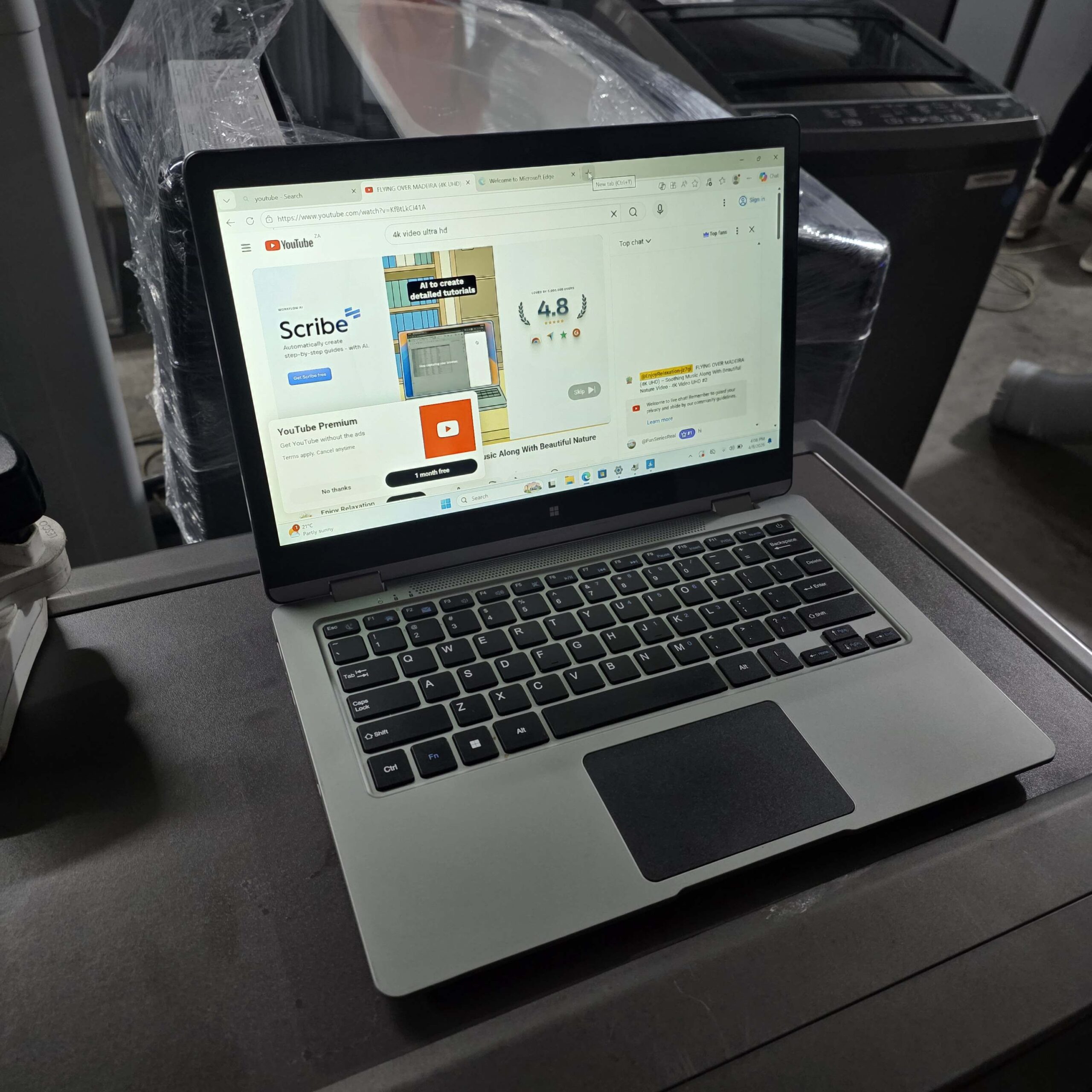 mecer guru celeron n3350 4gb ram 64gb emmc 13.3" 2-in-1